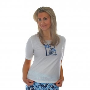 EUGEN KLEIN 5 Hearts Cream T-Shirt  9264 03 31702  02