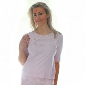 EUGEN KLEIN 5 Hearts Pink T-Shirt  9285 01 31702 69