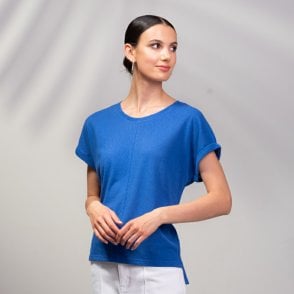 Alison Sheri Sand, White or Blue Top A45140