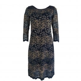 Allison Black and Gold Dress 61121