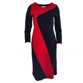 Allison Black Red Dress 4311