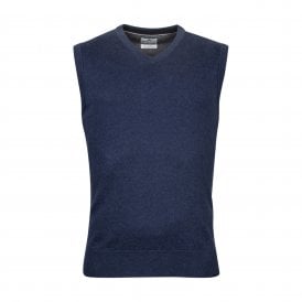 Baileys Navy Sleeveless Sweater 220080