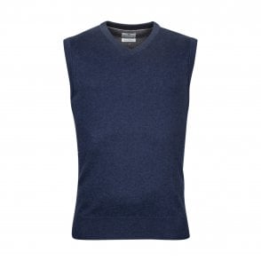Baileys Giordano Baileys Navy Sleeveless Sweater 220080