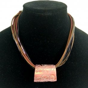 Barbara Easton Red Necklace N6156