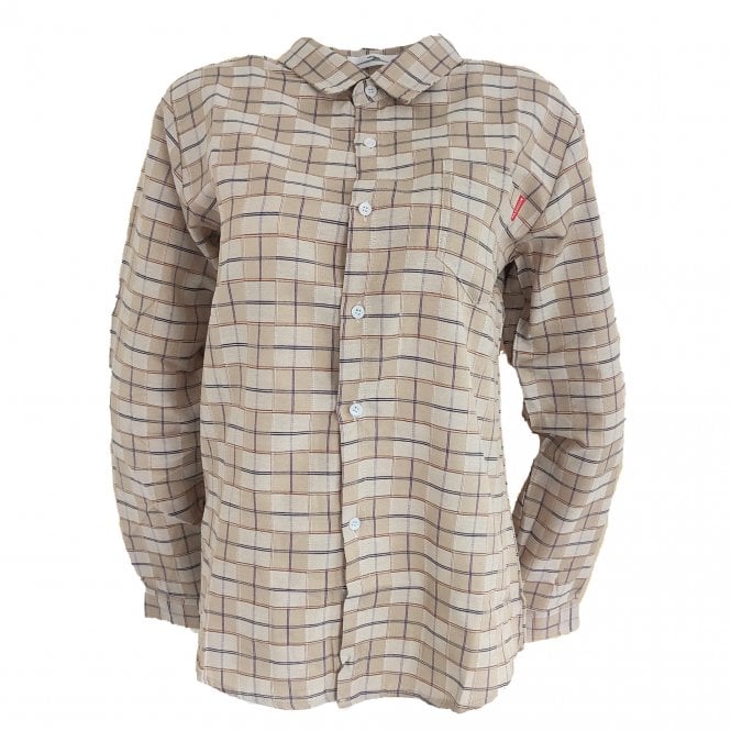 NIHAO Beige long sleeve Shirt NH4432102