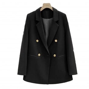 NIHAO Black Classic Jacket NH3339513