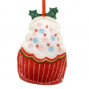GISELA GRAHAM Christmas Decoration 10832 Cupcake