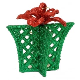 Christmas Decoration 11270 Green Small Parcel