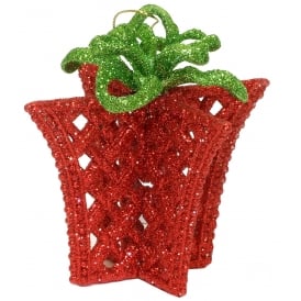 Christmas Decoration 11270 Red Small Parcel