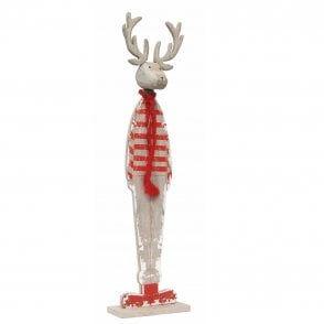 GIFTWARE TRADING Christmas Decoration 26463 Large Wooden Reindeer Giftware Trading 26463
