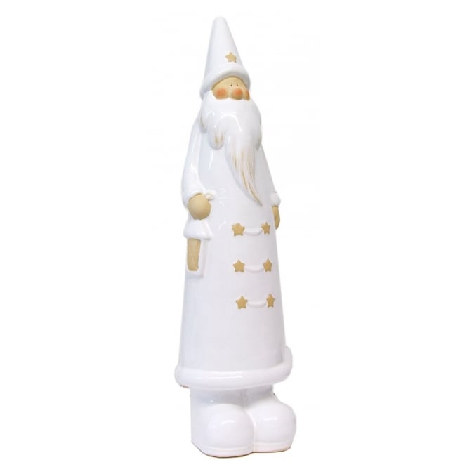 GIFTWARE TRADING Christmas Decoration 35073 Large White Santa 35073