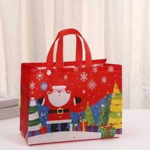 NIHAO Christmas shopping bag in red or green