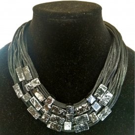 Dante Black Necklace 6251