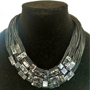 Dante Black Necklace 6251