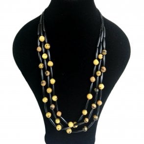 Dante Black Necklace 9193