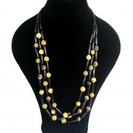 Dante Black Necklace 9193