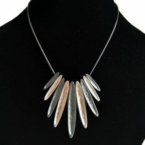 Dante Grey and Bronze Necklace 53325