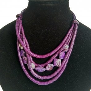 Dante Purple Necklace 9184