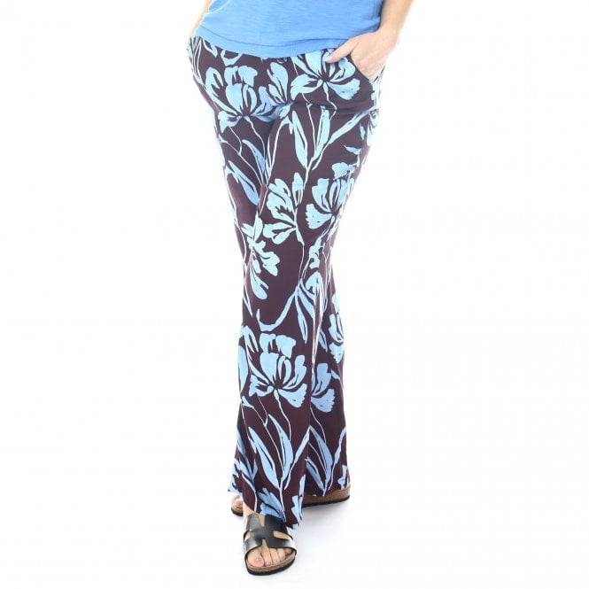 ERFO Blue and Brown Trouser 651700900
