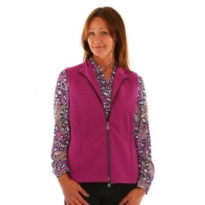 Erfo Fuchsia or Denim Gilet 301400300