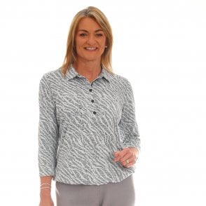 Erfo Navy Blouse 701100500