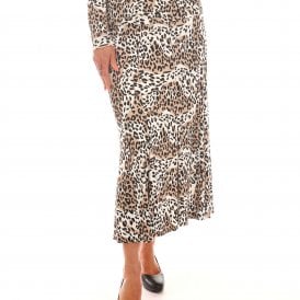 Eugen Klein Animal Print Skirt 4039 04 22438