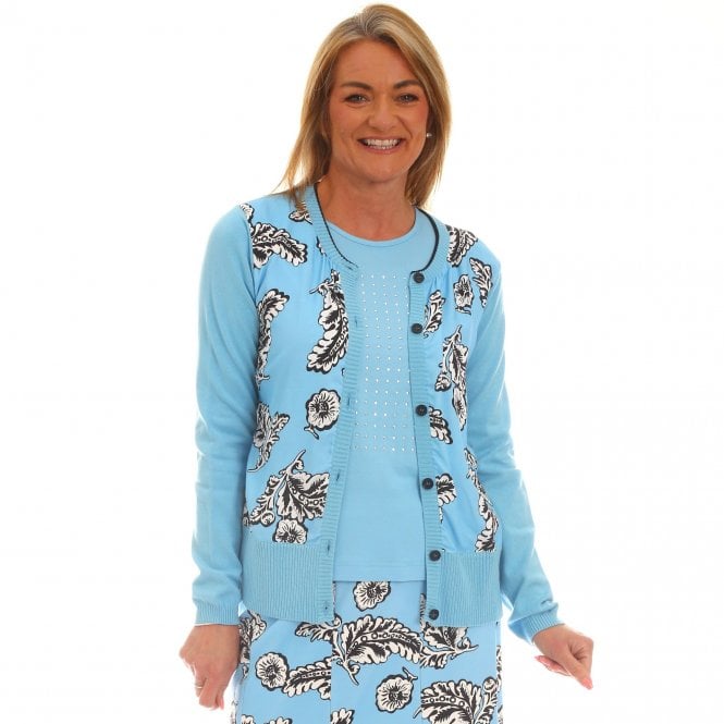 EUGEN KLEIN Blue Cardigan 8252 03 22325