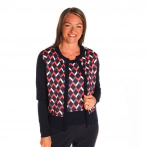 Eugen Klein Navy Cardigan 8266 05 12070