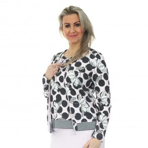 Eugen Klein Pink and Taupe Cardigan 2818 03 21312