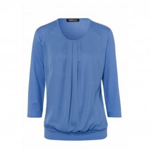 Frank Walder Ecru or Sapphire Blouse 722426