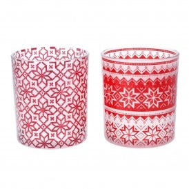 Gisela Graham Red or Opaque Tealight 50911