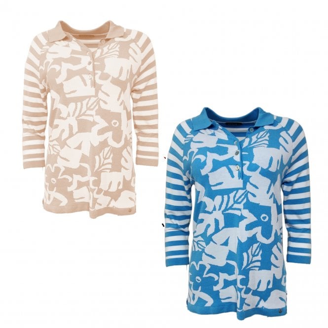 GOLLEHAUG  Azure or Cashew Sweater 02411 11011