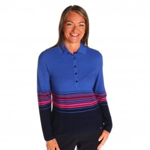 Gollehaug Blue or Tan Sweater 2121 11018