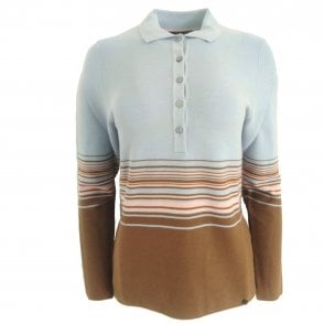 Gollehaug Blue or Tan Sweater 2121 11018