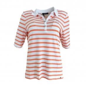Gollehaug Cashew Peach or Blue Polo Shirt 02511 23291