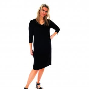 Gollehaug Dress in Pink Blue or Black 2311 27328