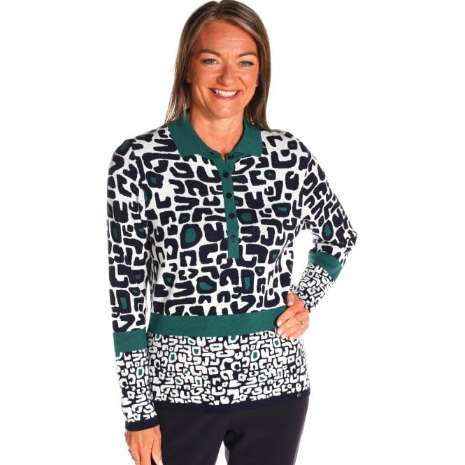 GOLLEHAUG  Green or Camel Sweater 2121 11039