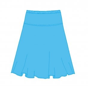Gollehaug Navy or Azure Skirt 02411 26266