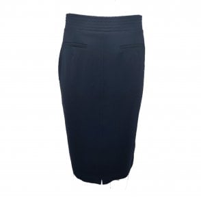 Gollehaug Navy or Black Skirt 02411 26239