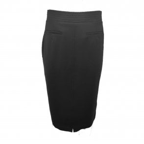 Gollehaug Navy or Black Skirt 02411 26239