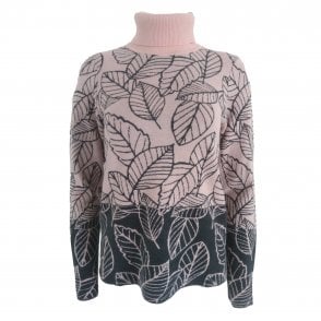 Gollehaug Pink or Camel Sweater 2124 11135