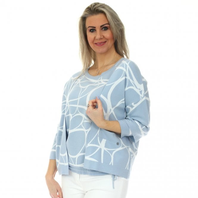GOLLEHAUG  Sky or Rose Cardigan 2211 12096