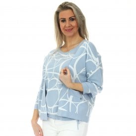 Gollehaug Sky or Rose Cardigan 2211 12096