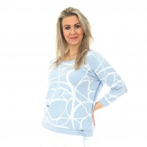 Gollehaug Sky or Rose Sweater 2214 11097
