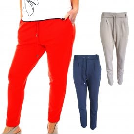 Gollehaug Trousers in Red Beige or Navy 02311 28274