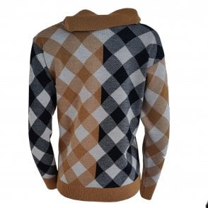 Kris Fashion Pink or Camel Sweater 381013