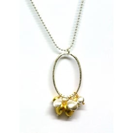 Ladies who lunch Gold Necklace NFL(XL)