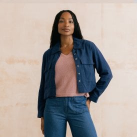 Lily & Me Navy Grassland Jacket LM26121