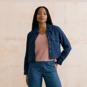 Lily & Me Navy Grassland Jacket LM26121