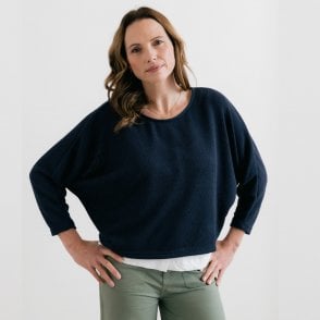 Lily & Me Navy Penny Jumper LM26154